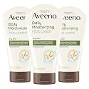 Aveeno Daily Moisturizing Facial Cleanser for Dry Skin, Hydrating Acne Face Wash with Soothing Oat for soft & Supple Skin, Free of Parabens, Sulfates Beauty & Personal Care Aveeno