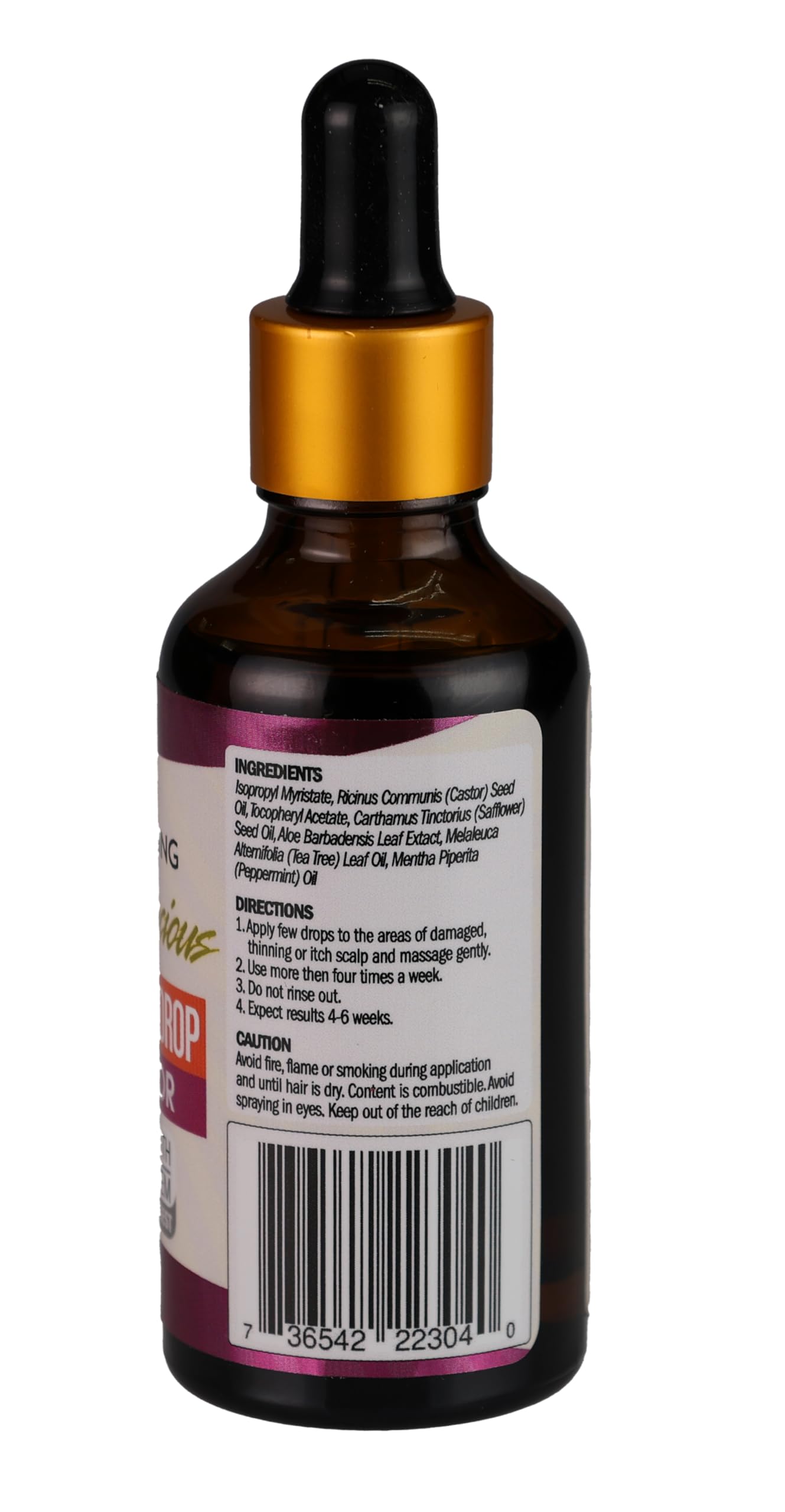 African Anti Aging Oh My Precious Ultra Thick Hair Drop Black Castor 1.7 oz (Pack of 2) Beauty & Personal Care African Anti Aging
