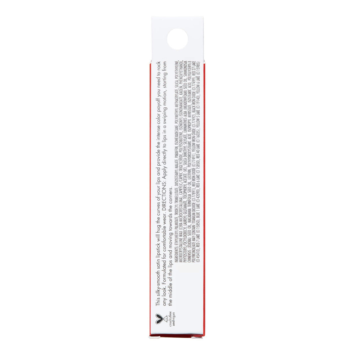 e.l.f. SRSLY Satin Lipstick, Silky, Smooth, Pigmented, Long Lasting, Provides Intense Color Payoff, Pepper, 10 Shades, Easy To Apply, 0.12 Oz Beauty & Personal Care e.l.f.