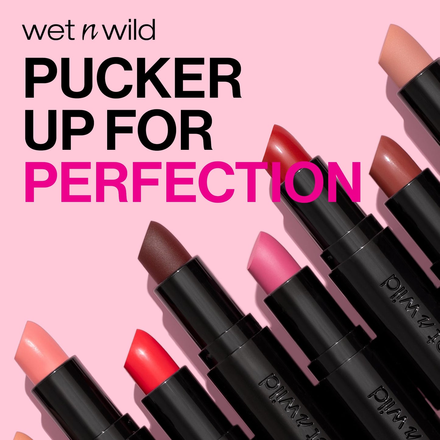 wet n wild Mega Last Matte Lip Color, Semi Matte Hyaluronic Acid Infused, Long Lasting Full Coverage for a Nourishing Pout, Cruelty-Free & Vegan - Beauty & Personal Care wet n wild