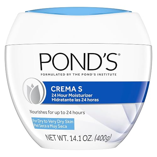 Pond's Nourishing Moisturizing Cream, Crema S, Fragrance Free, Ivory, 14.1 Oz Beauty & Personal Care POND'S