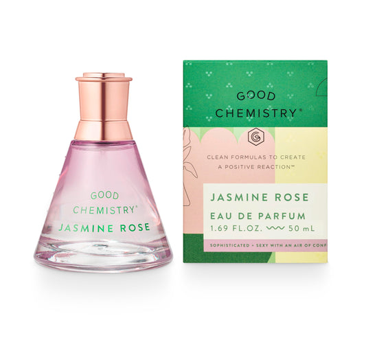 Good Chemistry Jasmine Rose Eau de Parfum 1.7 fl oz - Long-Lasting Perfume with Peony, Rose, & Musk - Sophisticated, Clean & Vegan Beauty & Personal Care Good Chemistry