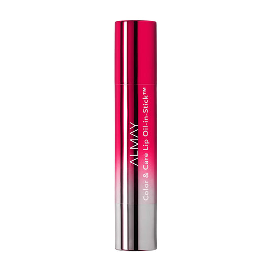 Almay Color & Care Lip Oil In Stick, Raspberry Rush 130, 0.09 Oz Beauty and Personal Care Almay