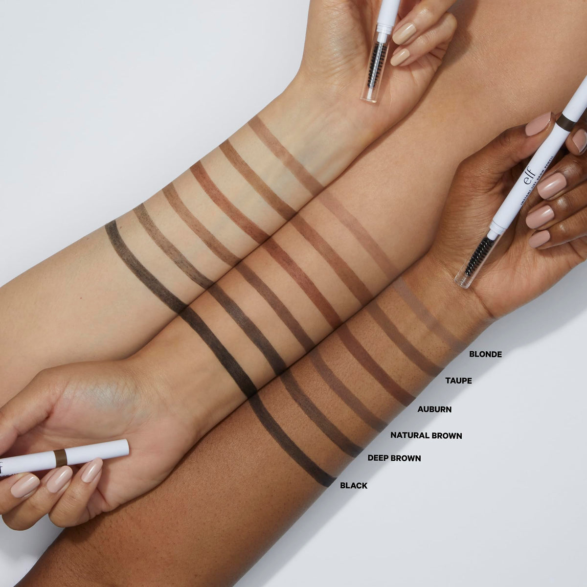 e.l.f. Instant Lift Brow Pencil, Dual-Sided, Precise, Fine Tip, Shapes, Defines, Fills Brows, Contours, Combs, Tames, Auburn, 0.006 Oz Beauty & Personal Care e.l.f.