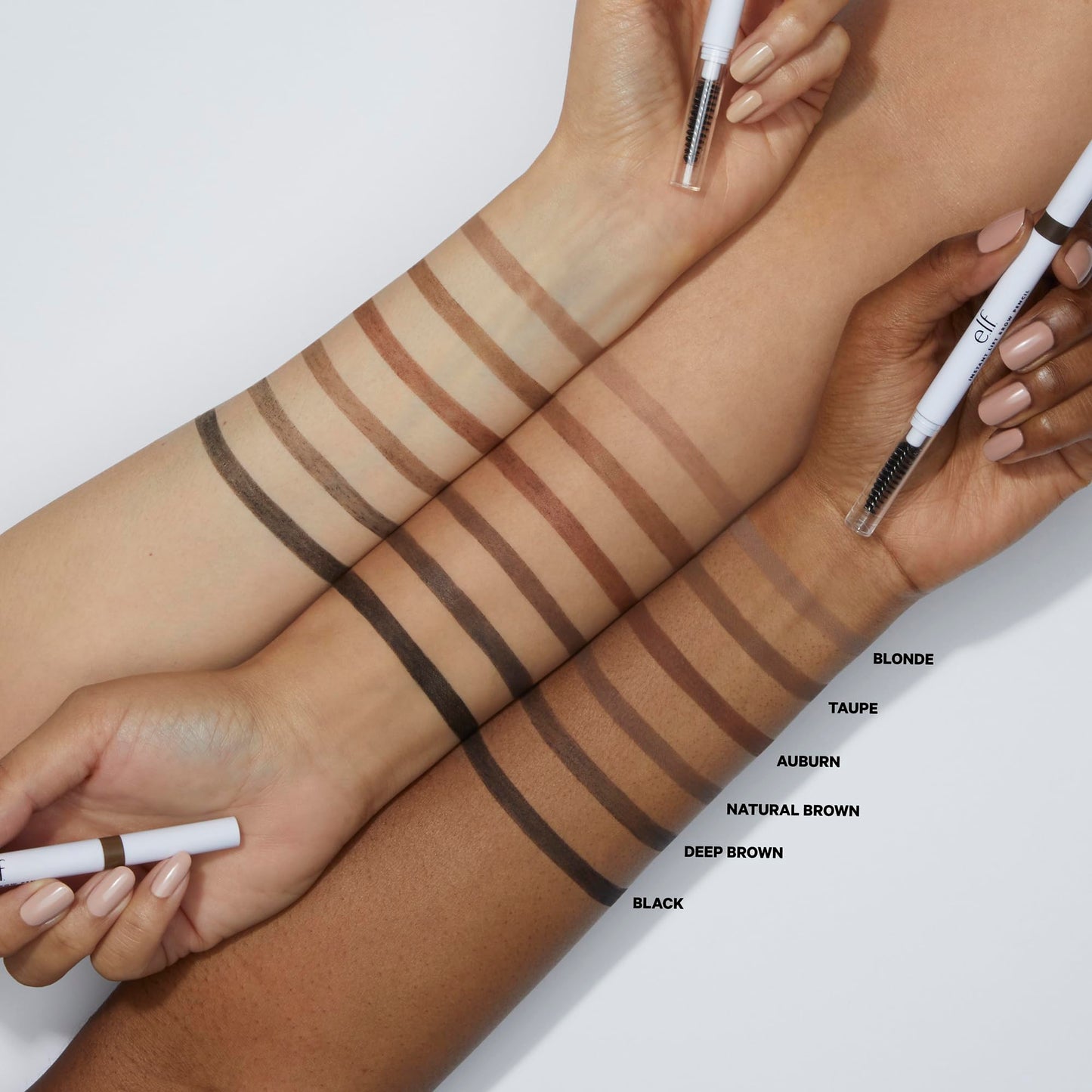 e.l.f. Instant Lift Brow Pencil, Dual-Ended Precision Brow Pencils For Shaping & Defining Eyebrows, Vegan & Cruelty-Free, Neutral Brown, 2-Pack Beauty and Personal Care e.l.f.
