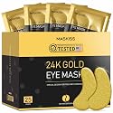 Maskiss 24k Gold Under Eye Patches (25 Pairs), eye mask, Collagen Skin Care Products, Eye Patches for Puffy Eyes, eye masks for dark circles Beauty & Personal Care Maskiss