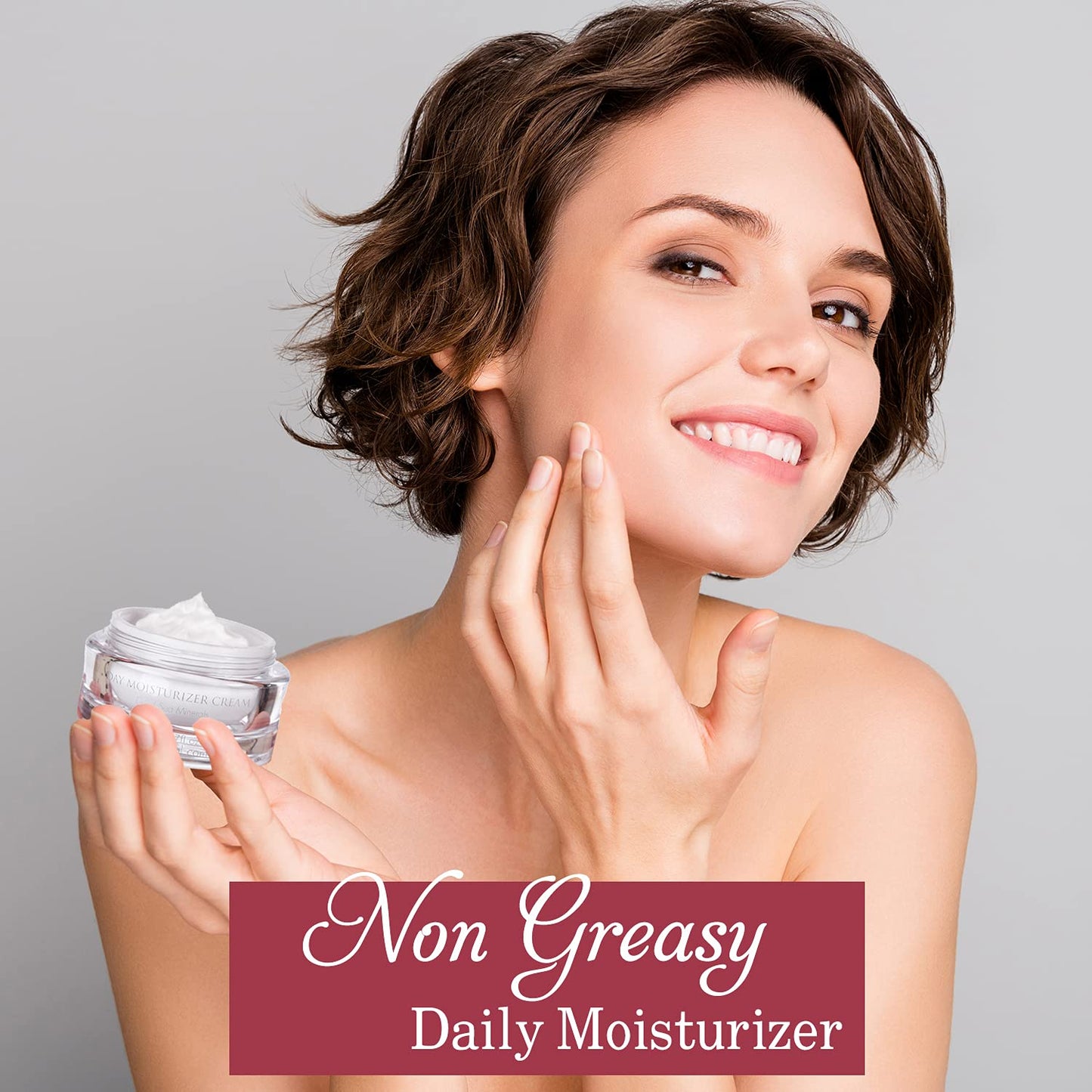 Vivo Per Lei Day Cream - Dead Sea Face Cream for Dull, Dry Skin - Moisturizing Day Cream with Shea Butter - Non Greasy Day Moisturizer - Hydrating Beauty & Personal Care Vivo Per Lei