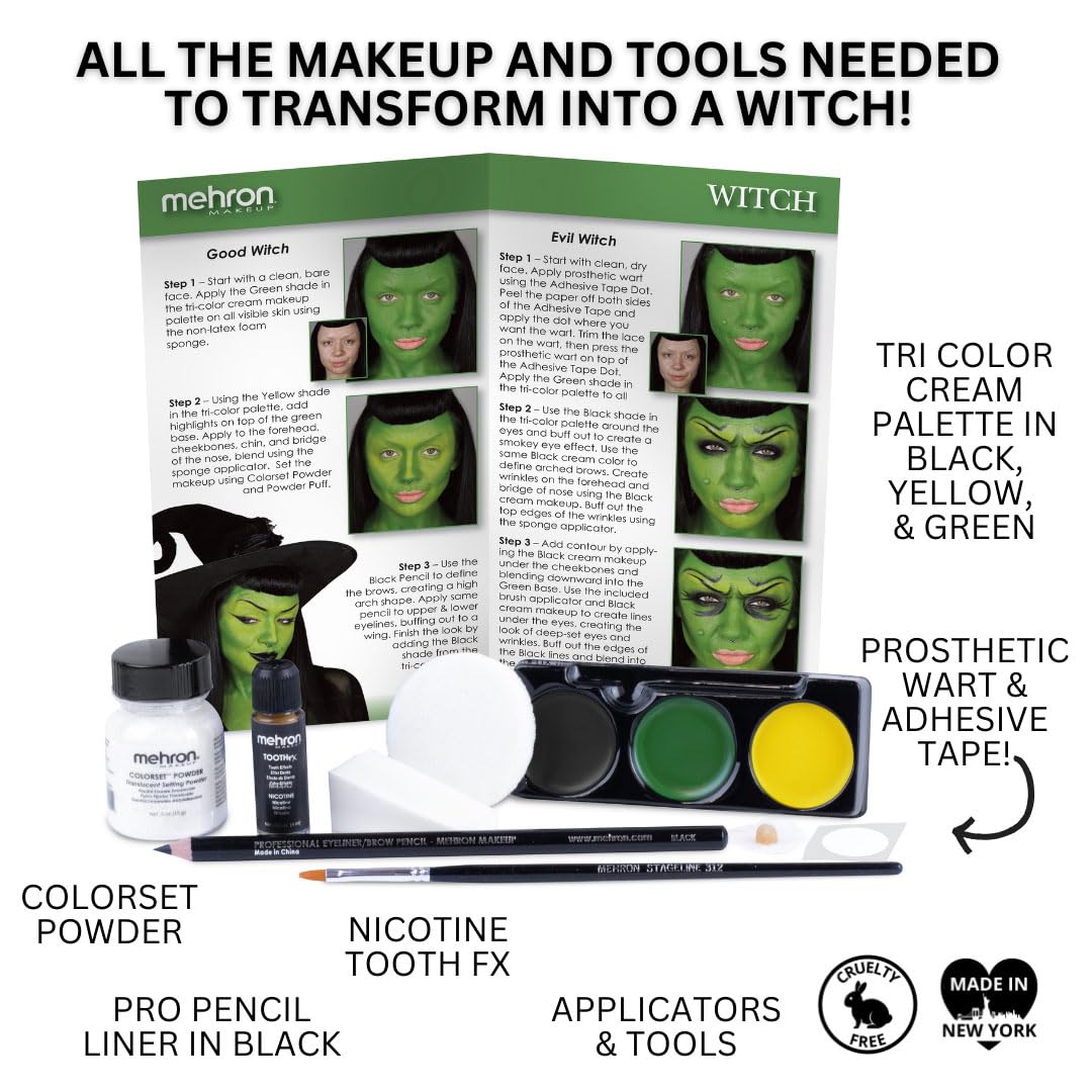Mehron Makeup Professional Character Kit - WITCH