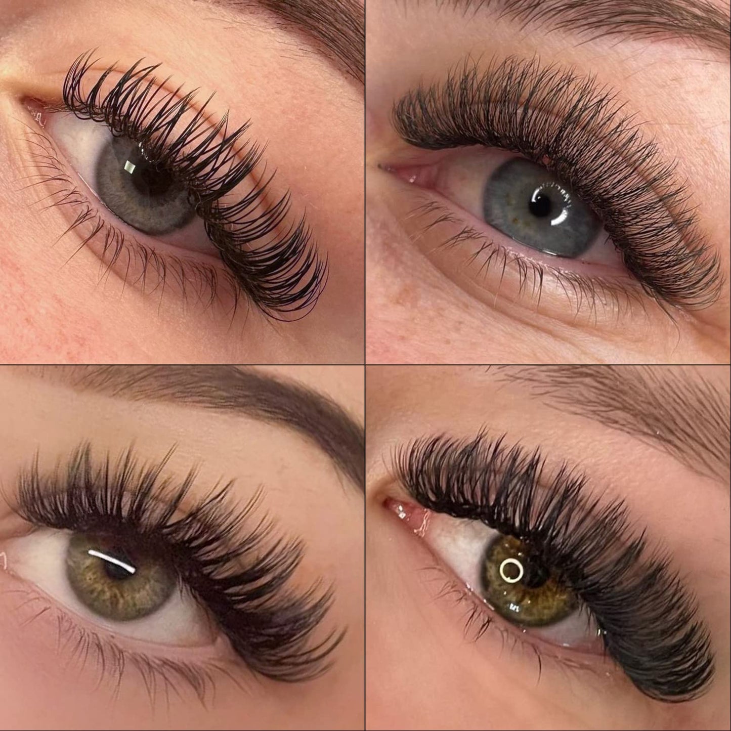 KOLYBEL Ellipse Flat Eyelash Extensions Supplies Classic Individual Lash Extensions 0.2 DD Curl 8-15 Mixed Tray Matte Black Mink Lash Extension Soft Beauty & Personal Care Kolybel