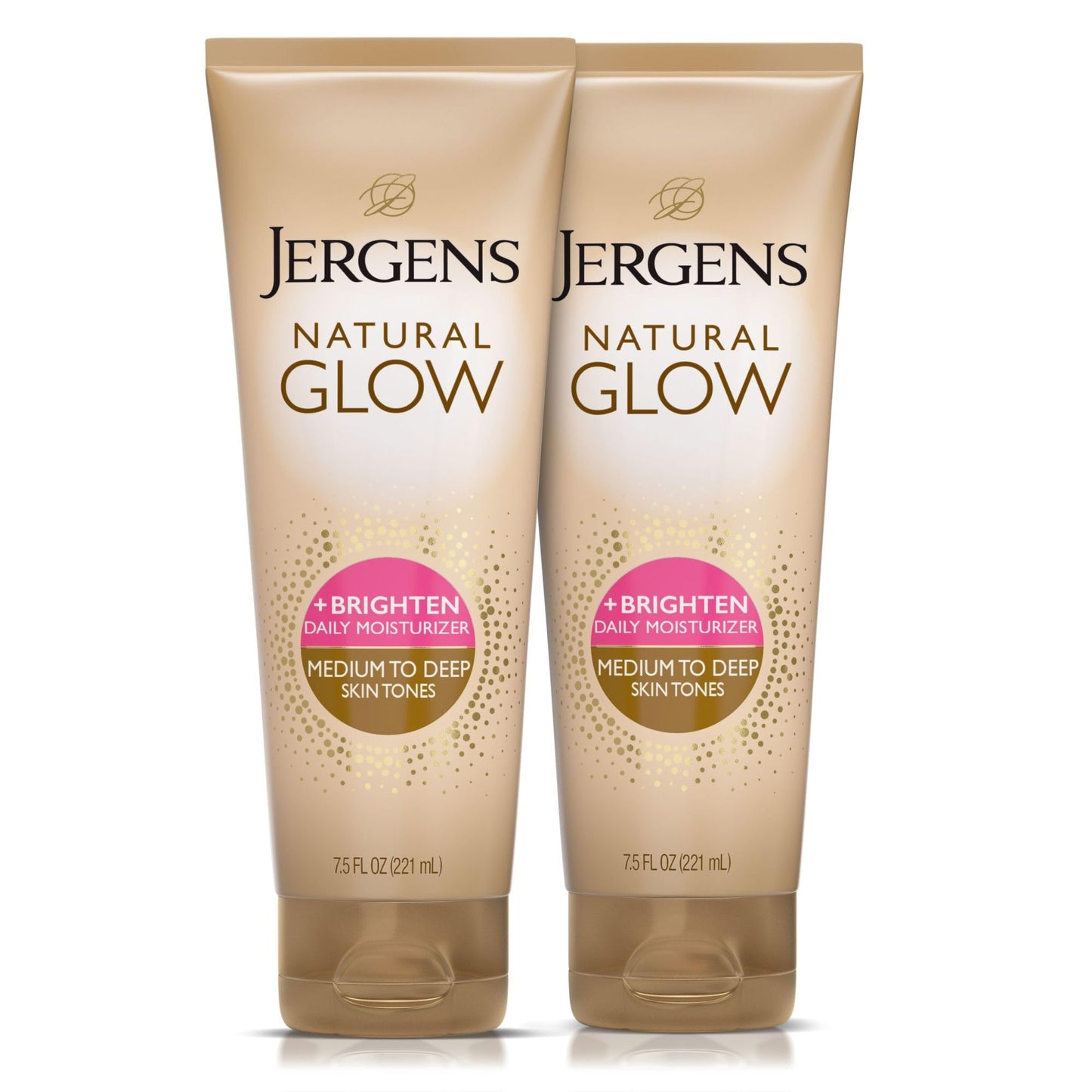 Jergens Natural Glow Self Tanner Body Lotion, Daily Sunless Tanning, Medium to Deep Skin Tone, Daily Moisturizer with Coconut Oil, Vitamin E Beauty and Personal Care Jergens Default Title