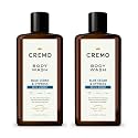 Cremo Rich-Lathering Blue Cedar & Cypress Body Wash, A Woodsy Scent with Notes of Lemon Peel, Cypress and Cedar, 16 Fl Oz (2-Pack) Beauty & Personal Care Cremo