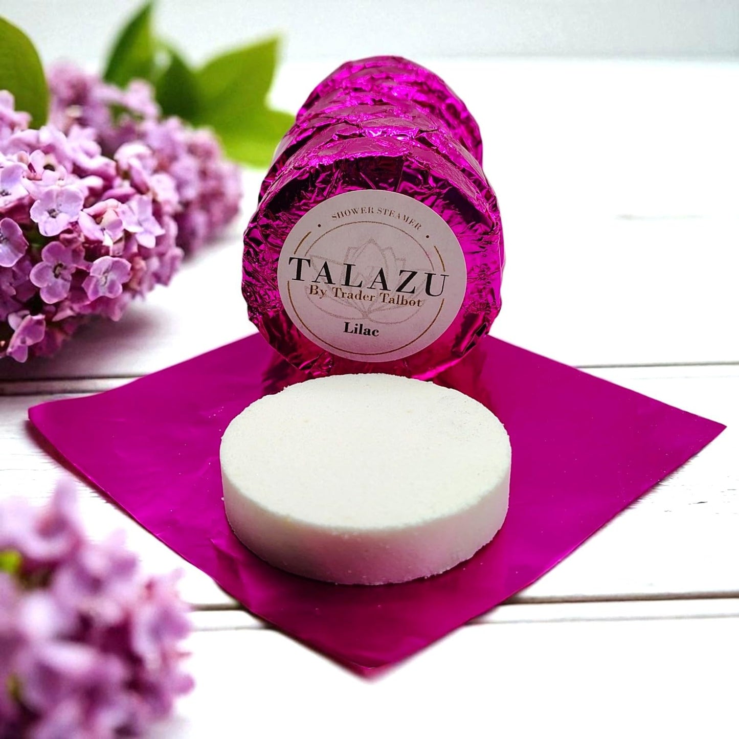 Lilac Scented Premium Aromatherapy Shower Steamers (Shower Bomb) (8 Pack) Beauty and Personal Care TALAZU