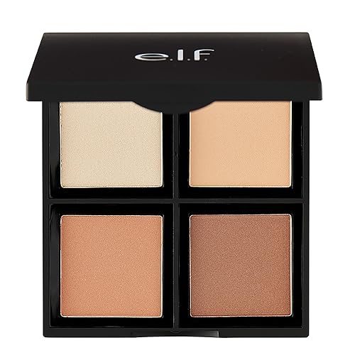 e.l.f. Contour Palette 83320 Light/Medium .56 oz Beauty & Personal Care e.l.f.