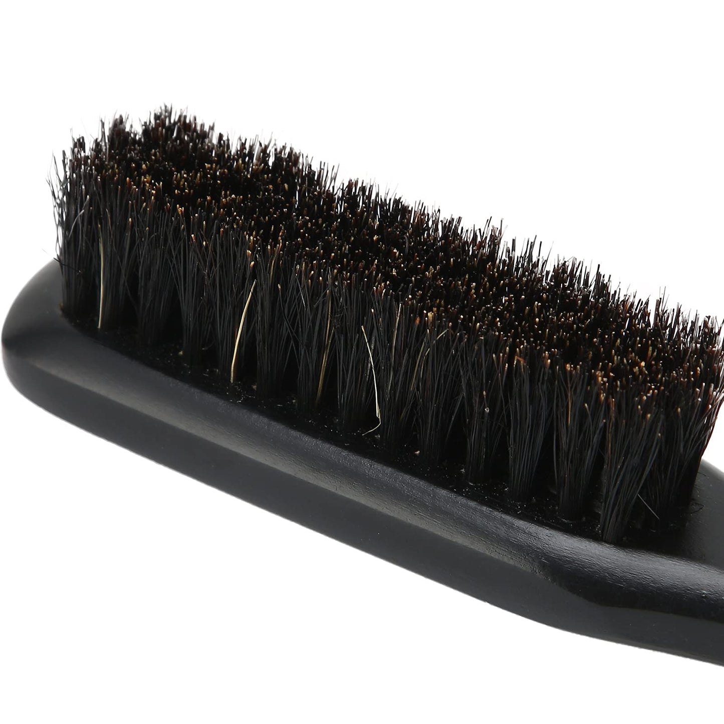 ZJchao Men Black Beard Grooming Brush Beard Brush Hair Combs Wooden Handle Smooth Itching Growth Pearwood Boar Beauty and Personal Care ZJchao