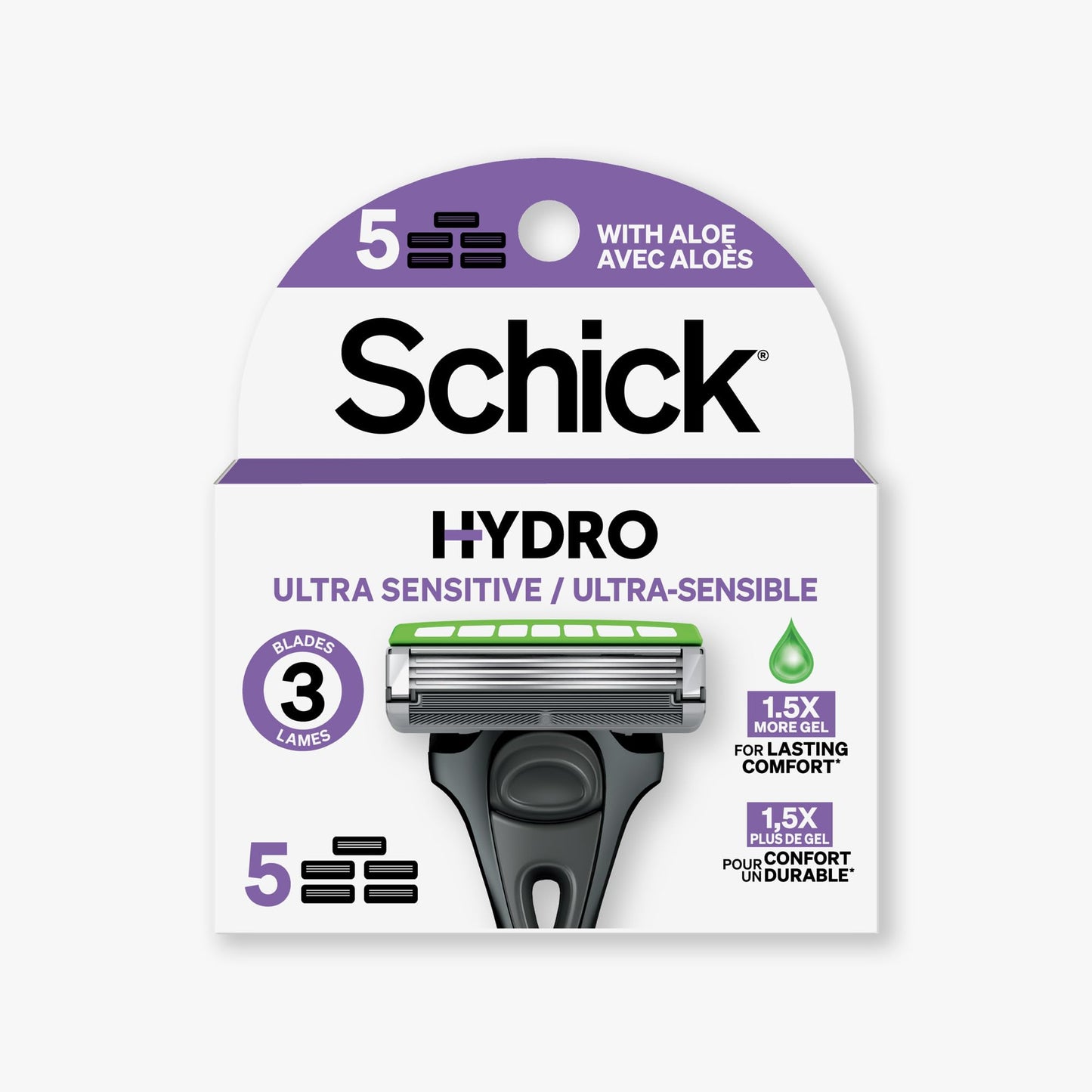 Schick Hydro Ultra Sensitive Razor Blades Refills, 5ct Beauty and Personal Care Schick