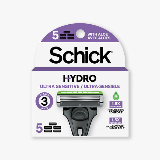 Schick Hydro Ultra Sensitive Razor Blades Refills, 5ct Beauty and Personal Care Schick
