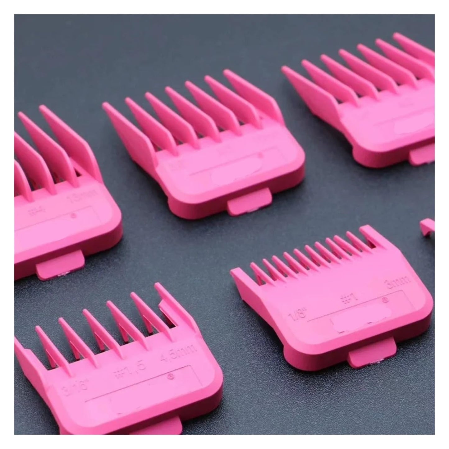 Professional Cutting Guide Comb, Compatible For MRD, Compatible For Wahl, With Metal Magnet Design 1.5/3/4.5/6/10/13MM(Green) Beauty and Personal Care ONYOMCJZR