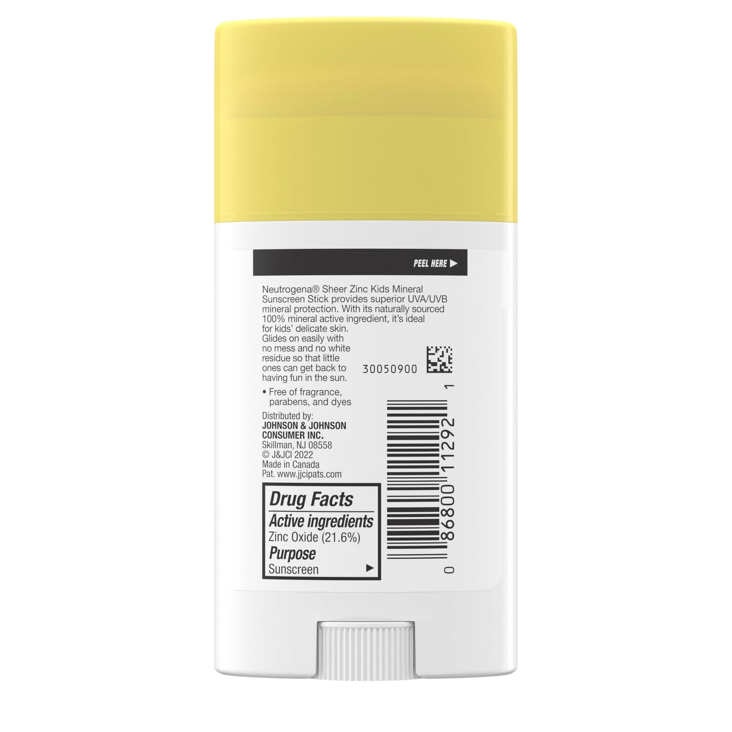 Neutrogena Sheer Zinc Oxide Kids Mineral Sunscreen Stick, Broad Spectrum SPF 50+ & UVA/UVB Protection & Water Resistant with Residue-Free, No-Mess Beauty & Personal Care Neutrogena