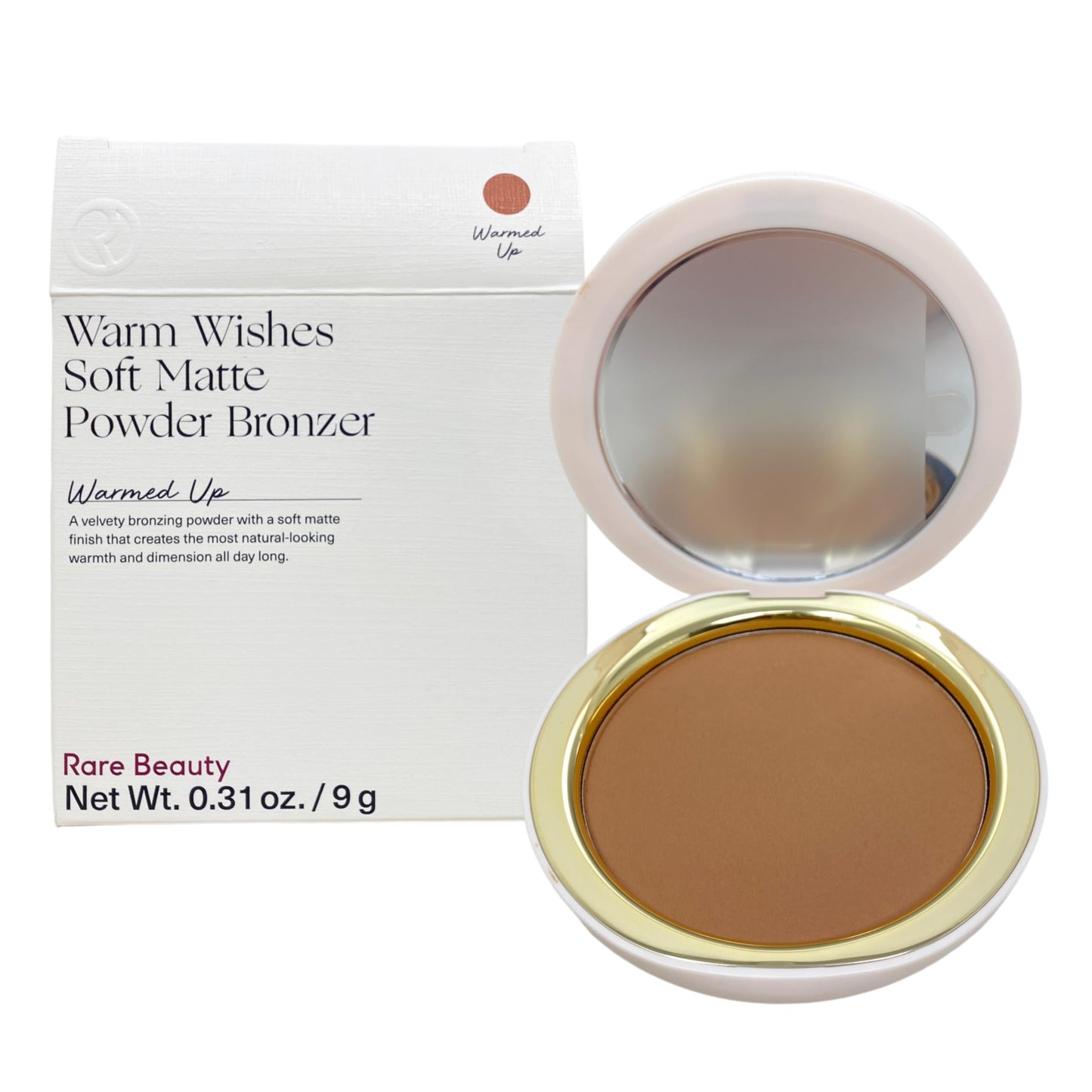 Rare Beauty Warm Wishes Soft Matte Powder Bronzer - Warmed Up Shade, 0.31 Oz, Matte Finish, Buildable, Vegan Formula, Face Bronzer Beauty & Personal Care Rare Beauty