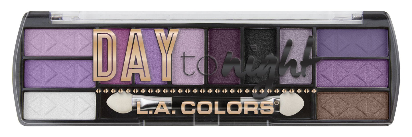 L.A. COLORS Day to Night 12 Color Eyeshadow, Twilight CES427 Beauty & Personal Care L.A. COLORS