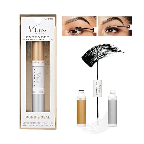 i•Envy DIY Eyelash Extension Bond & Seal Infused with Biotin & Vitamin E - Strong Gentle Comfortable Lash Adhesive for All Day Wear for Use Beauty & Personal Care i•ENVY