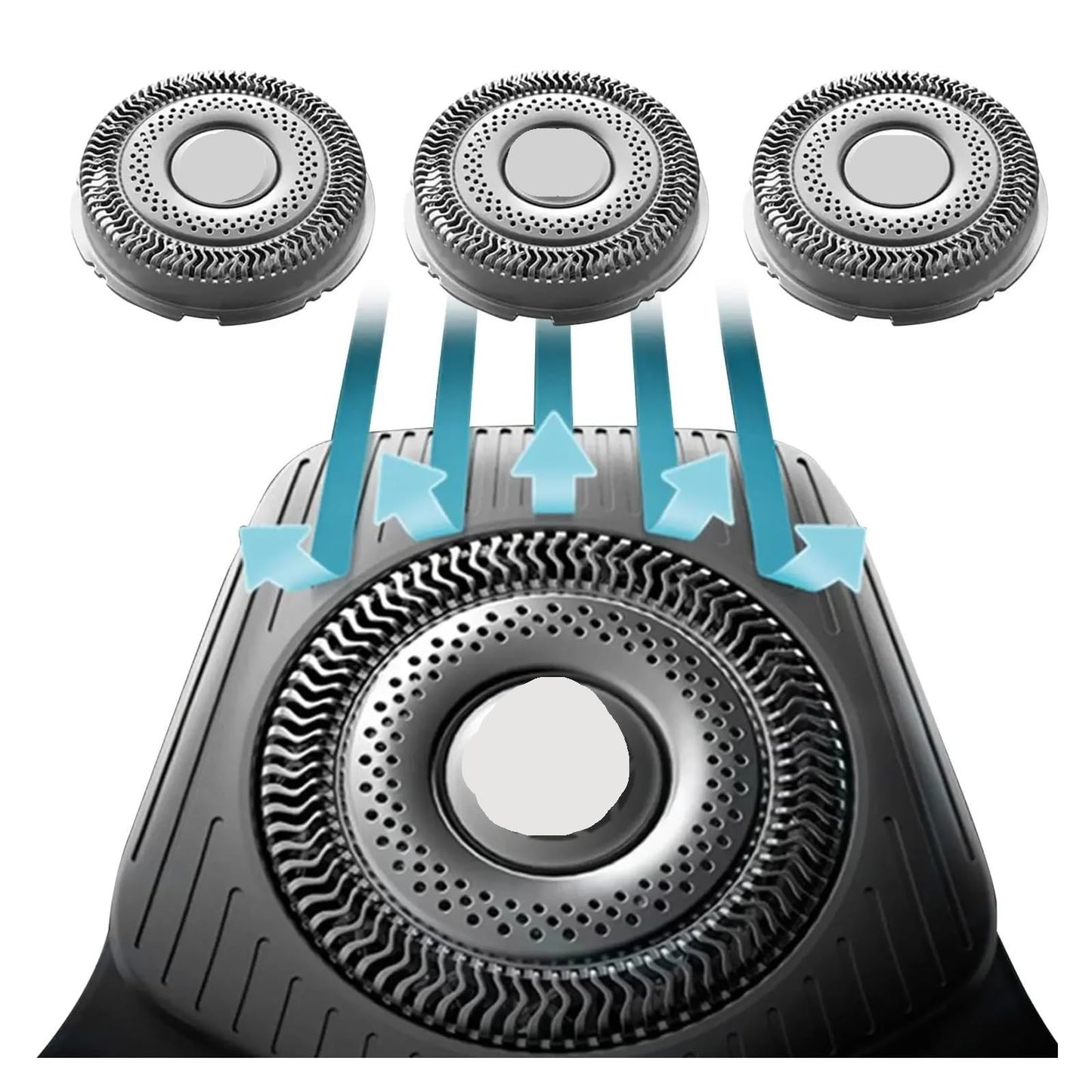 SH91,Compatible for Philips?Compatible for Norelco?Series 9000 (S9xxx) S9985,S9987,SP981X,SP9820,SP986X,SP9861,SP9863?Replace Shaver Head Accessories Beauty and Personal Care UCVJXDEM