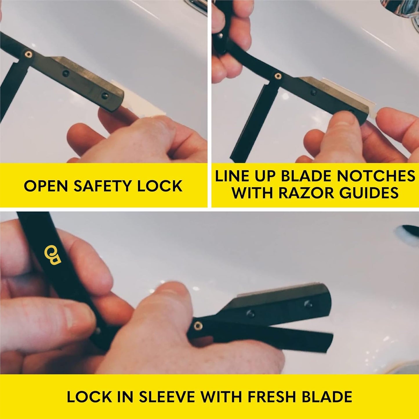 The Beard Club Straight Razor for Men - Navajas Para Barbero - Barber Straight Edge Razor Kit - Premium Single Derby Blade Cutthroat With 10 Beauty and Personal Care The Beard Club