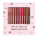 ColourPop Lil Box of Lippie Pencils Makeup Kit - 10-Piece Vegan Lip Liner Set with Creamy, Long-Wearing Formula - Includes New Shades to Deliver Bold Beauty & Personal Care ColourPop