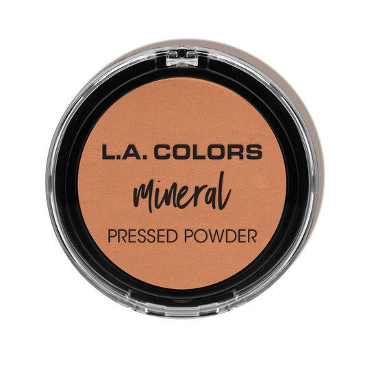 L.A. COLORS Mineral Pressed Powder, Natural Beige (New Artwork) CMP375