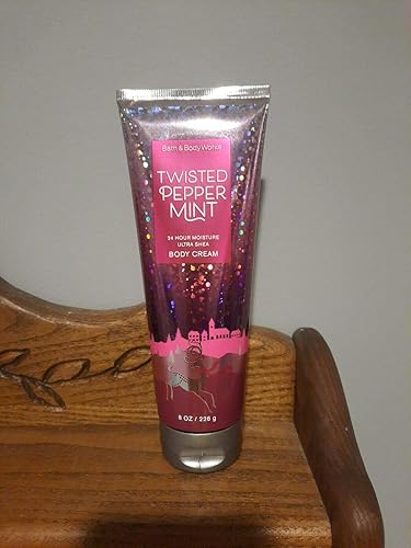 Bath & Body Works Twisted Peppermint Ultra Shea Body Cream, 8 Ounce Beauty & Personal Care Bath & Body Works
