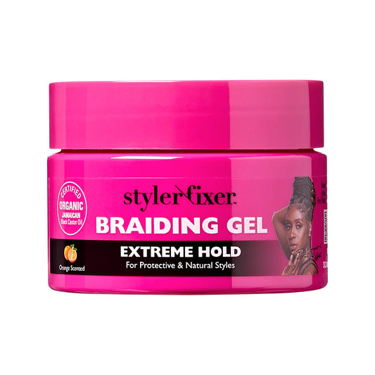 Red by Kiss Braiding Gel Extreme Hold Styler Fixer for Box Braids & Cornrows, Hydrating, Conditioning, Long-Lasting Frizz Control, 4C Moisturizing Beauty & Personal Care Red by Kiss