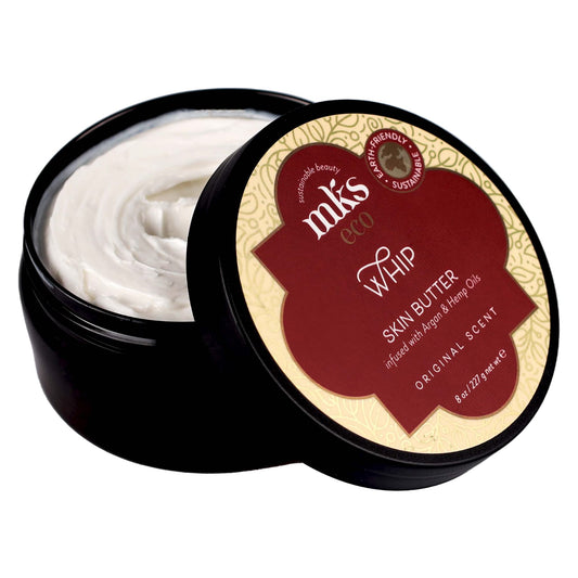 MKS eco Whip Skin Butter, Original Scent - 8 oz - Total Body Moisturizer - Moroccan Argan Oil, Hemp Seed Oil, Jojoba Oil, Shea Butter Beauty & Personal Care Earthly Body