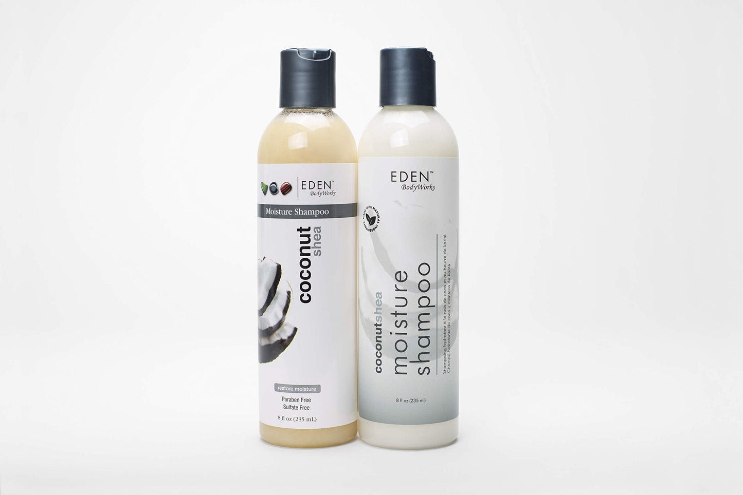 EDEN BodyWorks Coconut Shea Moisture Shampoo | 8 oz | Remove Build Up & Restore Moisture Balance - Packaging May Vary Beauty & Personal Care EDEN BodyWorks