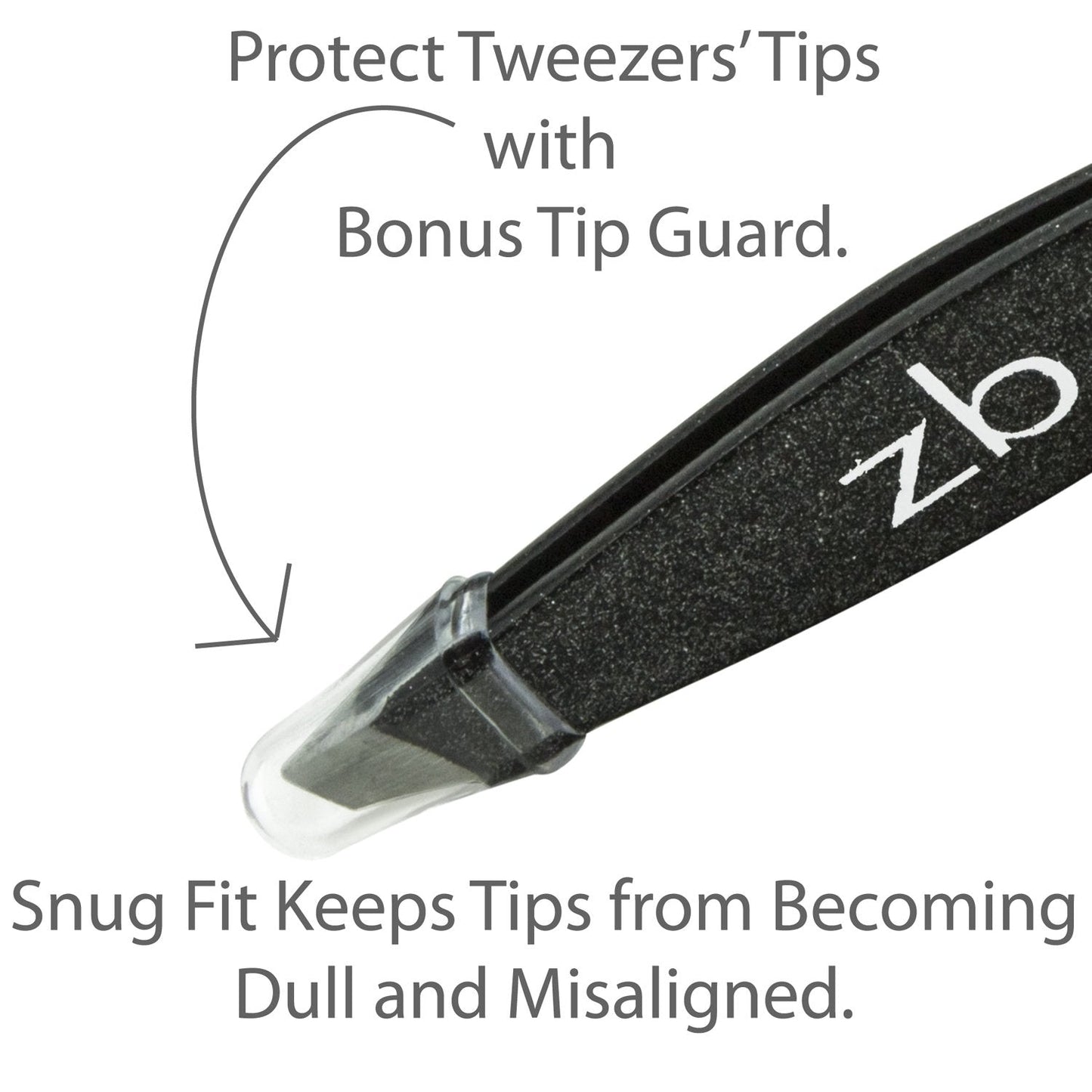 Tweezers - Surgical Grade Stainless Steel - Slant Tip for Expert Eyebrow Shaping and Facial Hair Removal - with Protective Pouch - Best Tweezer Beauty and Personal Care Zizzili Basics