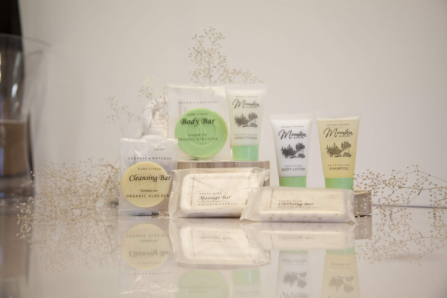 Diversified Hospitality White Aloe Vera Bar Soap, Travel Size Hotel Amenities, 1.25 oz (Case of 288) Beauty & Personal Care Diversified Hospitality Solutions