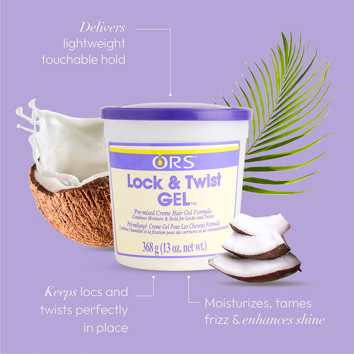 ORS Lock and Twist Gel 13 Ounce (Pack of 1) Beauty & Personal Care ORS