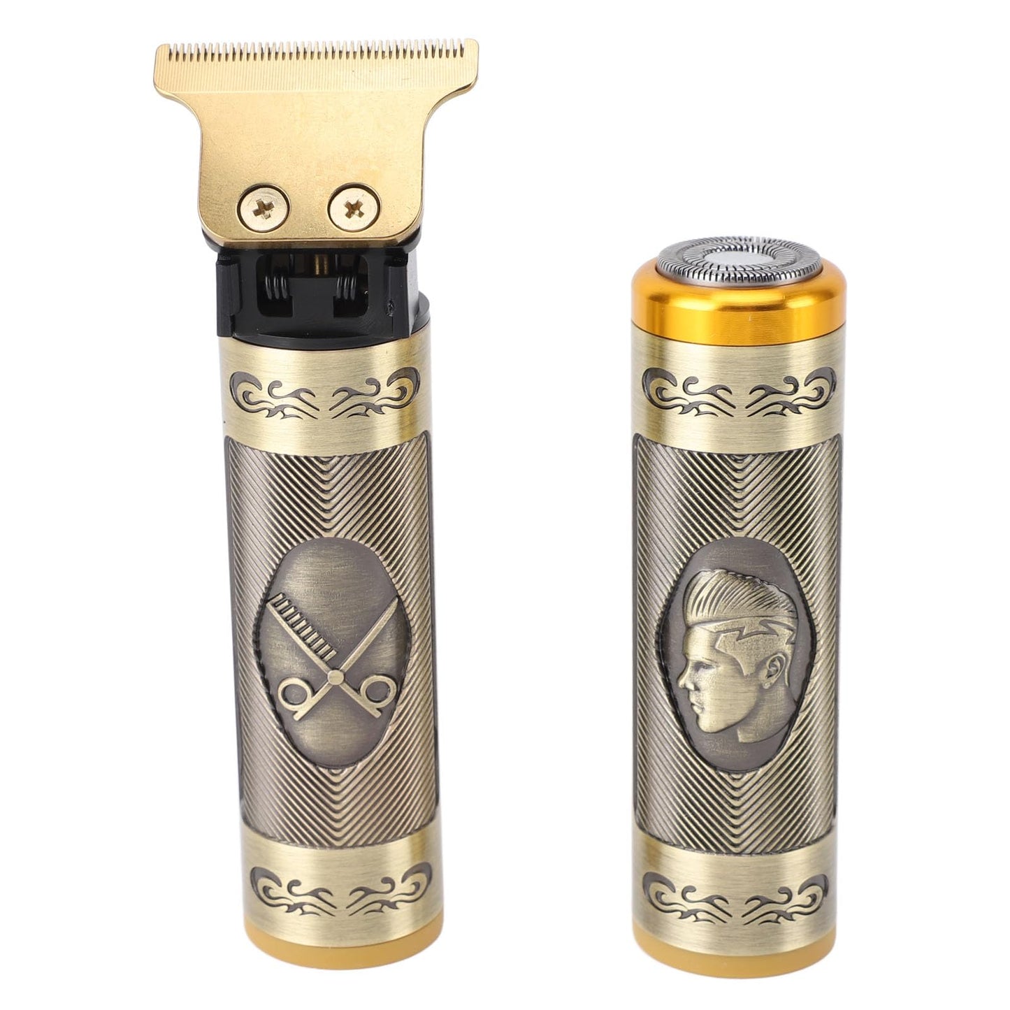Hair Clipper, Beard Trimmer, Haircut Detail Trimmer Kit for Men with Interchangeable Heads, Acute Angle Incisive, Adjustable Comb Lengths, ABS Beauty and Personal Care Yinhing