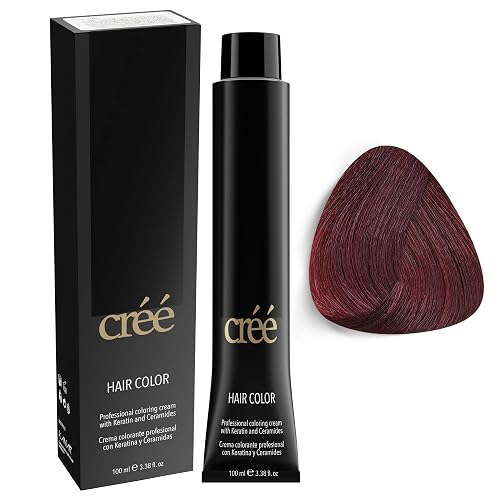 Cree Professional 5.62 - Irisee Light Red Brown Permanent Hair Color - Long Lasting, Rich Vibrant - Gray Coverage 100ml - 3.4 fl.oz. Beauty & Personal Care Créé