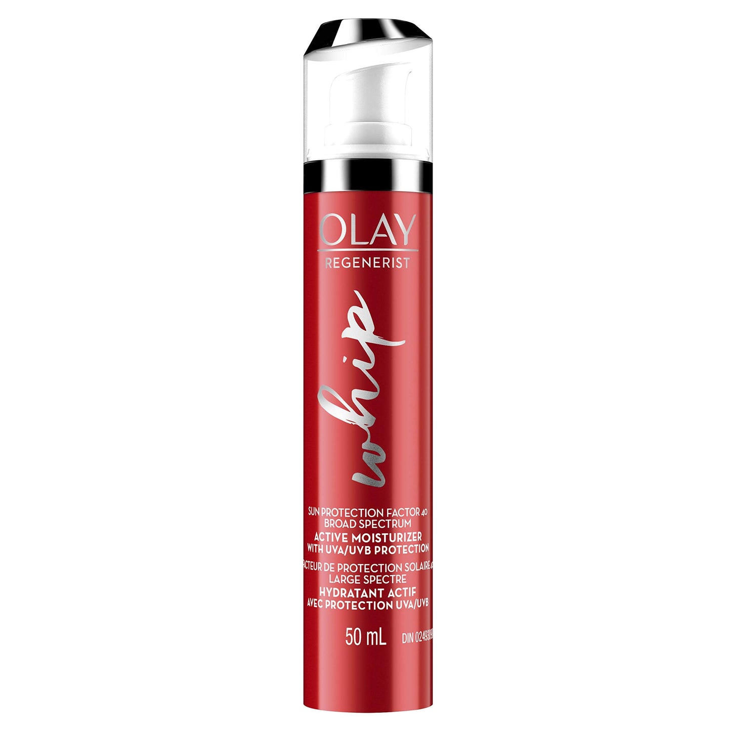 Olay Regenerist Whip Face Moisturizer with Sunscreen SPF 40, 1.7 Fl Oz Beauty & Personal Care Olay