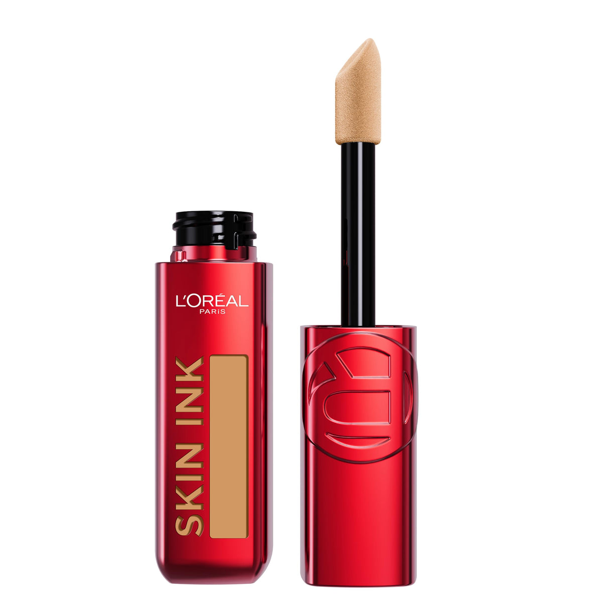 L'Oreal Paris Infallible Skin Ink 2-in-1 Foundation Concealer Hybrid Face Makeup, up to 48HR Transfer-Resistant with Medium Coverage, 325 Tan Warm
