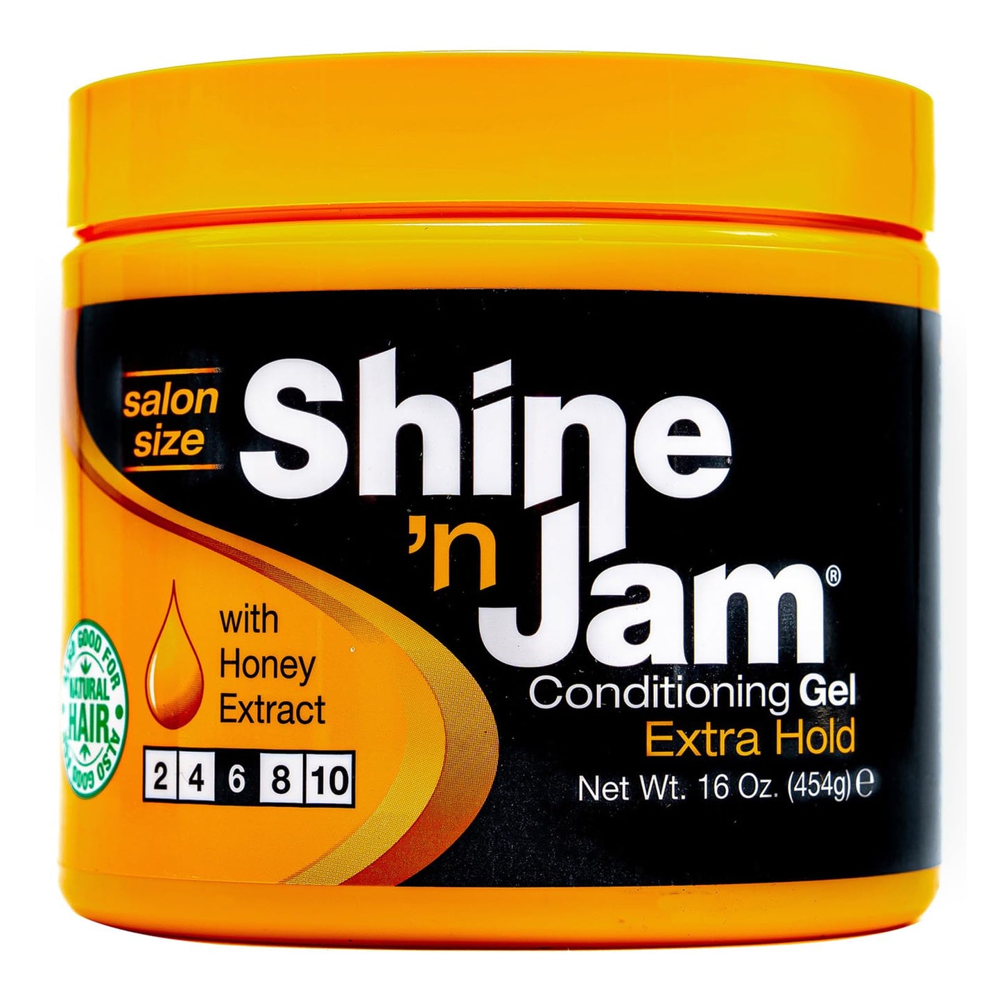 Shine N Jam Conditioning Gel Extra Hold 16 Ounce Jar (473ml) (6 Pack) Beauty & Personal Care Shine 'n Jam