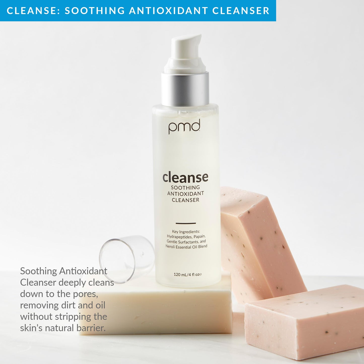 PMD Cleanse: Soothing Antioxidant Cleanser, 4 Fl Oz (Pack of 1) Beauty & Personal Care PMD Beauty