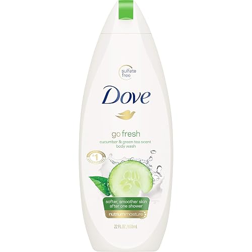 Dove Go Fresh Cool Moisture Body Wash with NutriumMoisture Cucumber & Green Tea Scent 22 FlOz / 650 ml Beauty & Personal Care Dove