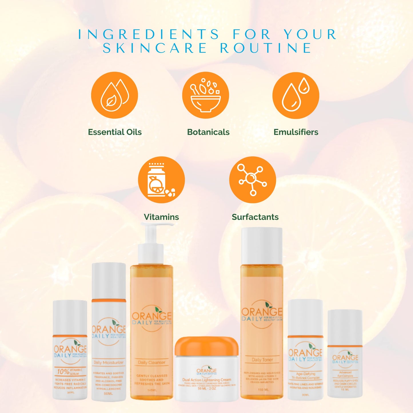 OrangeDaily Daily Cleanser for Refreshed and Silky-Smooth Skin Beauty & Personal Care OrangeDaily