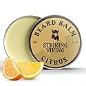 Striking Viking Beard Balm for Men - Leave in Beard Conditioner - Styling Balm Made with Naturally Derived Beard Butter, Argan & Jojoba Oils (2 Ounce Beauty & Personal Care Striking Viking