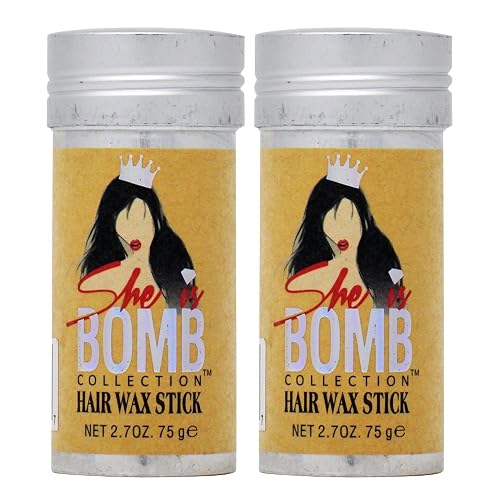 She Is Bomb Collection Hair Wax Stick 2.7 Oz. (Pack of 2) Beauty & Personal Care she is bomb collection