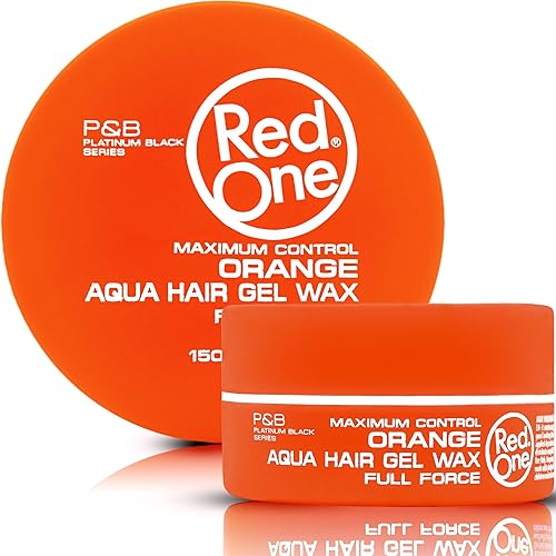 RedOne Aqua Gel Hair Wax, Orange Beauty & Personal Care RedOne