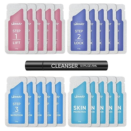 Libeauty Brow Lamination Kit Lash Lift Kit Lasting 8 Weeks Sachet Disposable Upgraded Version Curling Perming Wave Lotion & Liquid Set Home Perm Kit Beauty & Personal Care Libeauty