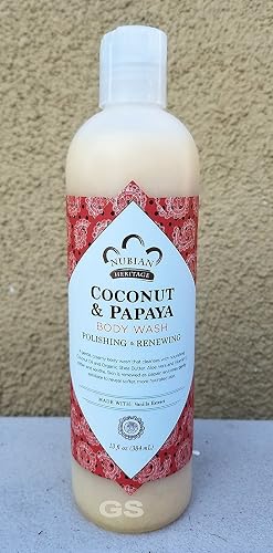 Nubian Heritage Body Wash (Coconut & Papaya) Beauty & Personal Care Nubian Heritage