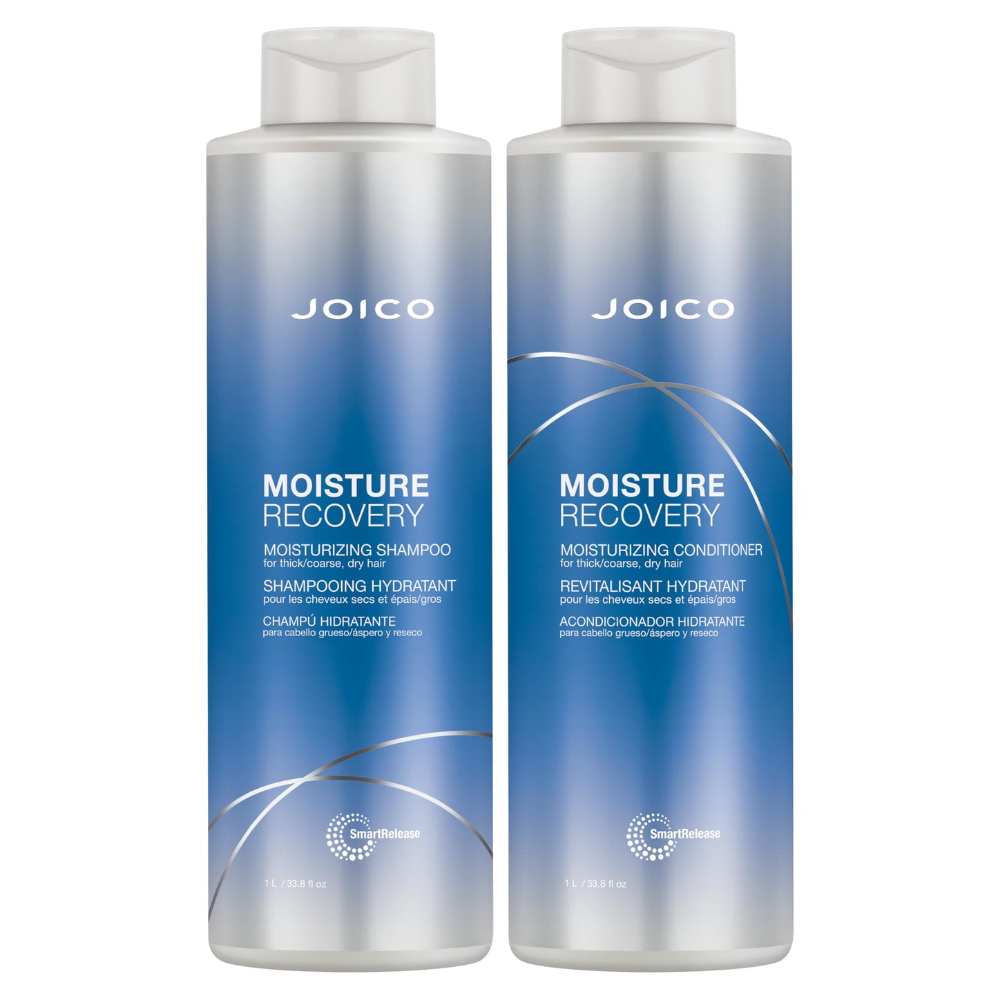Joico Moisture Recovery Moisturizing Shampoo & Conditioner Set | Replenish Loss Moisture | For Thick & Coarse & Dry Hair Beauty & Personal Care Joico